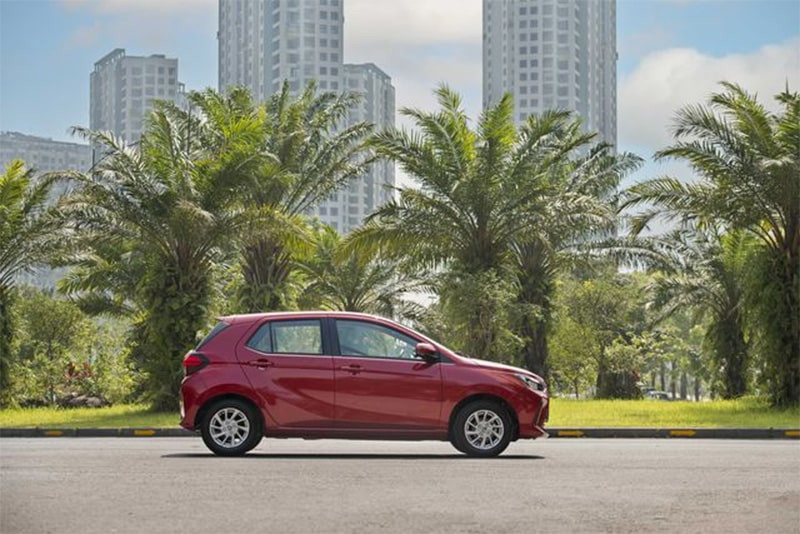 Thân xe Toyota Wigo 2023