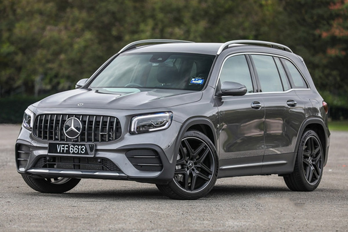 Thiết kế đầu xe Mercedes GLB 35