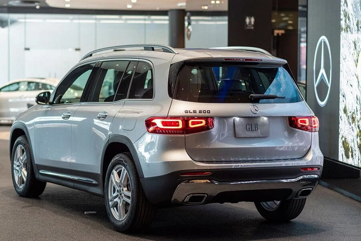 Thiết kế đuôi xe Mercedes GLB 200
