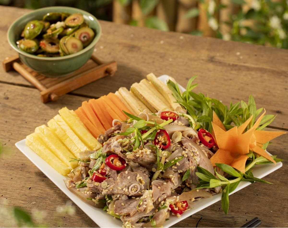 Thịt dê núi - đặc sản Ninh Bình