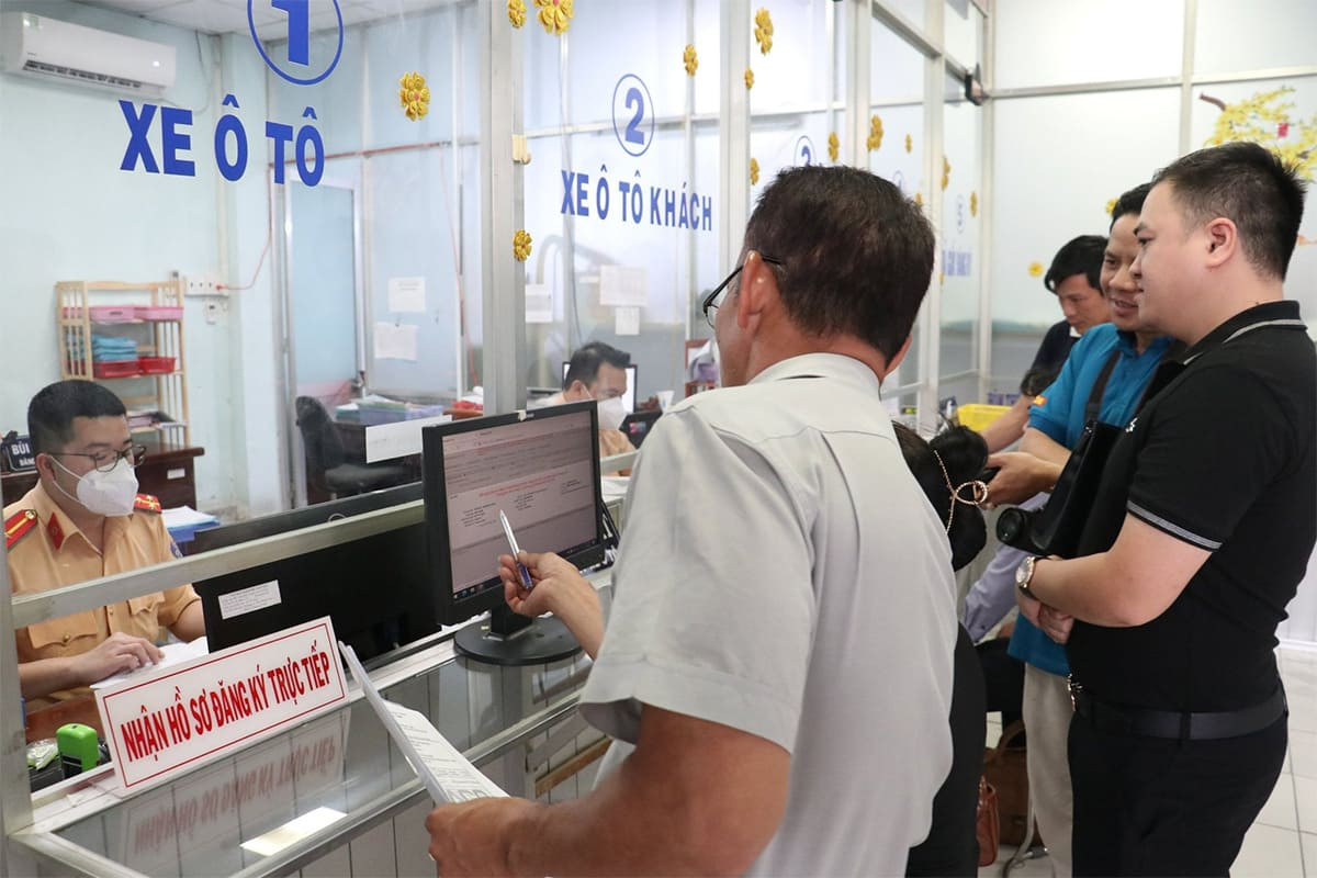 Thủ tục đăng ký xe nhanh chóng tại Tp. HCM