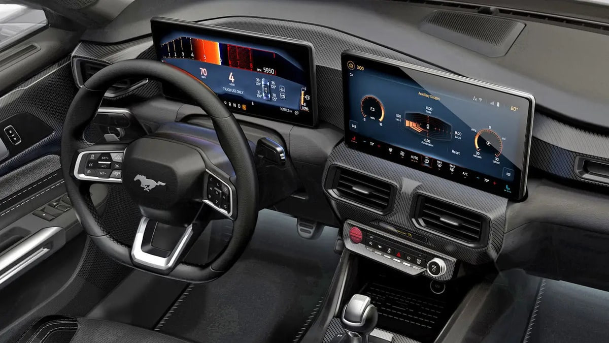 Tiện nghi Ford Mustang