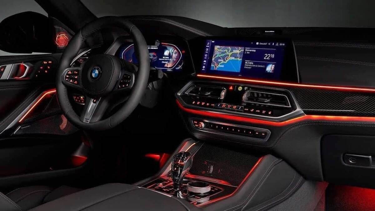 Tiện nghi hiện đại trên BMW X6