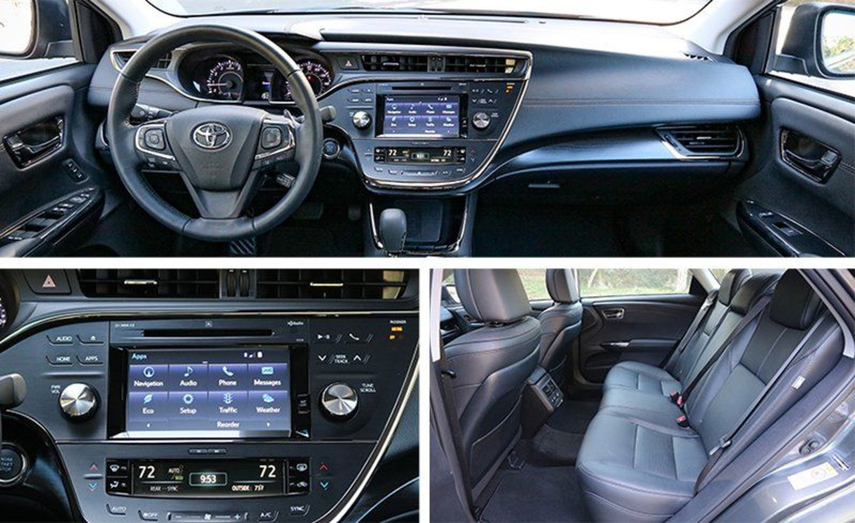 Tiện nghi Toyota Avalon 2018