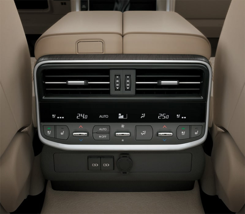 Tiện nghi Toyota Land Cruiser 2021