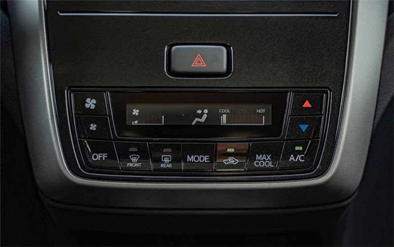 Tiện nghi Toyota Wigo 2022