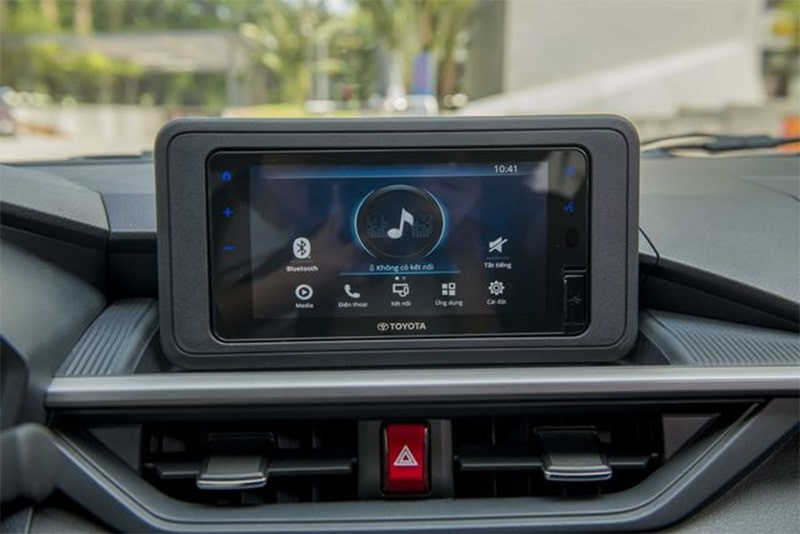 Tiện nghi Toyota Wigo 2023