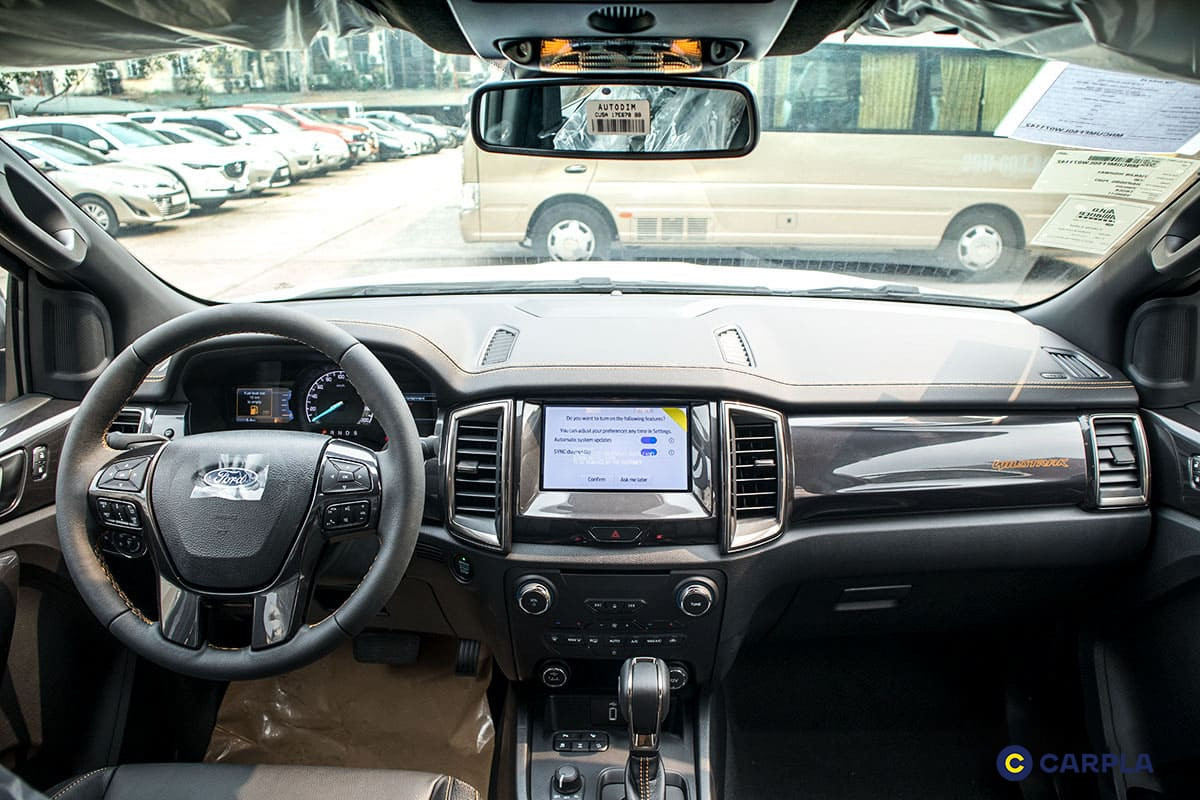 Tiện nghi xe Ford Ranger 2020