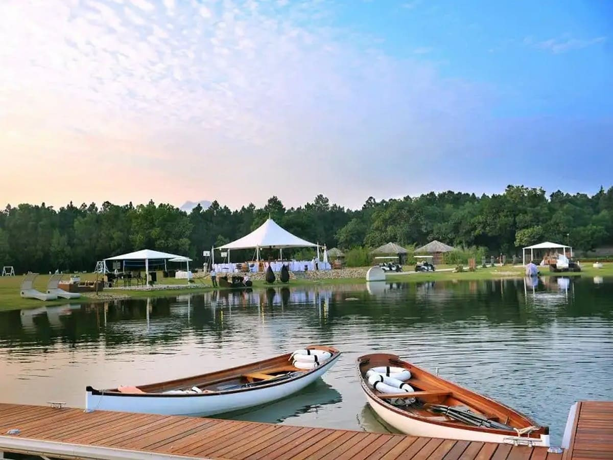 Toàn cảnh Hồ Đại Lải