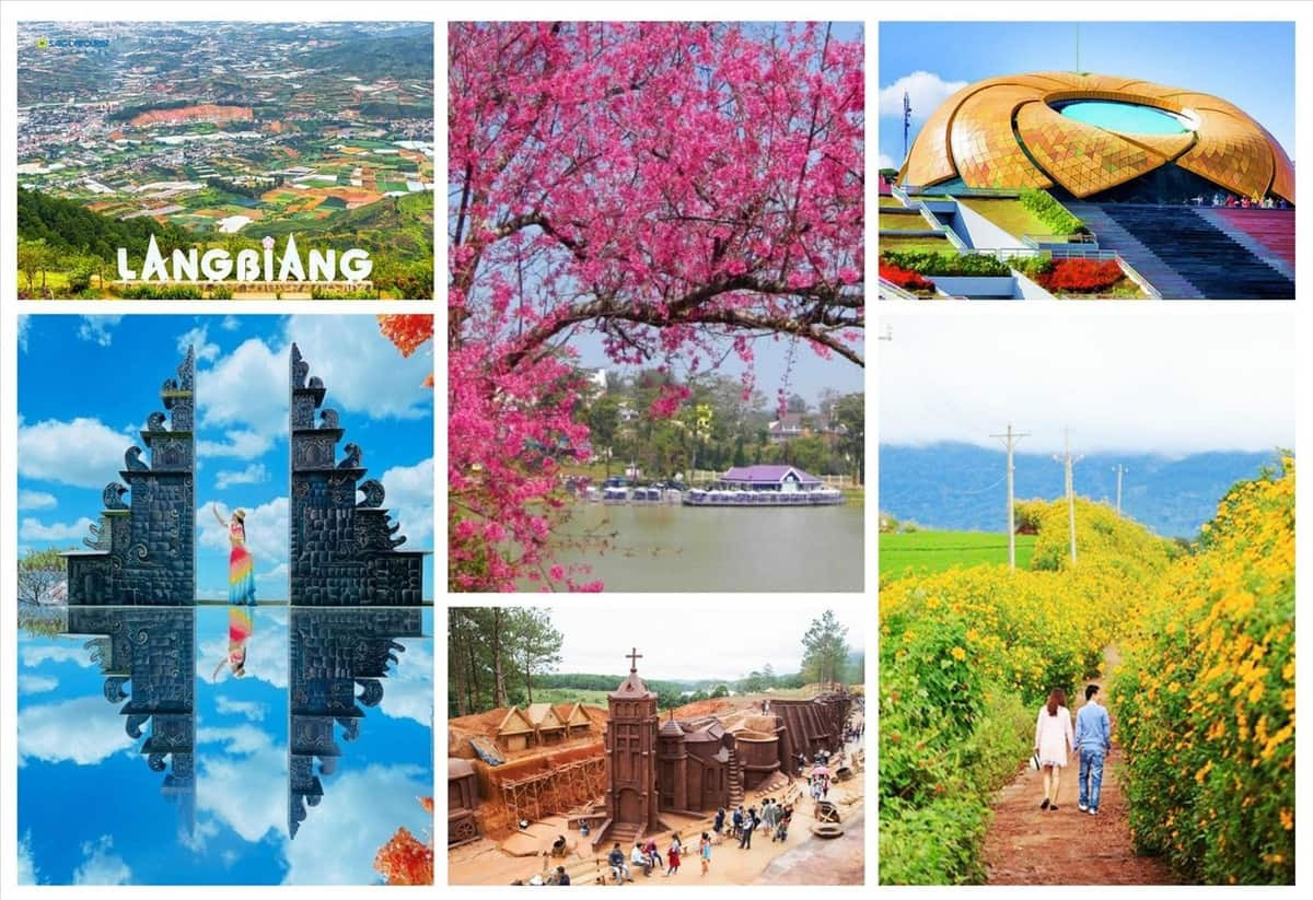 Toàn cảnh thành phố Đà Lạt