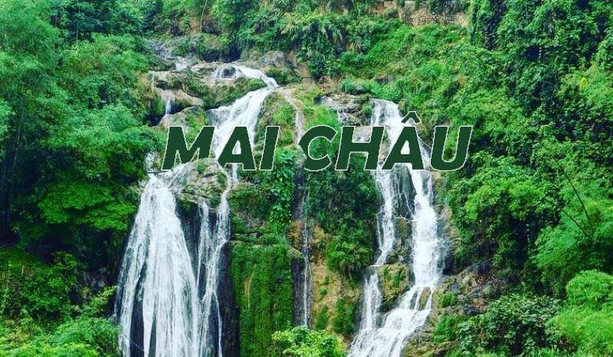 Toàn cảnh thung lũng Mai Châu
