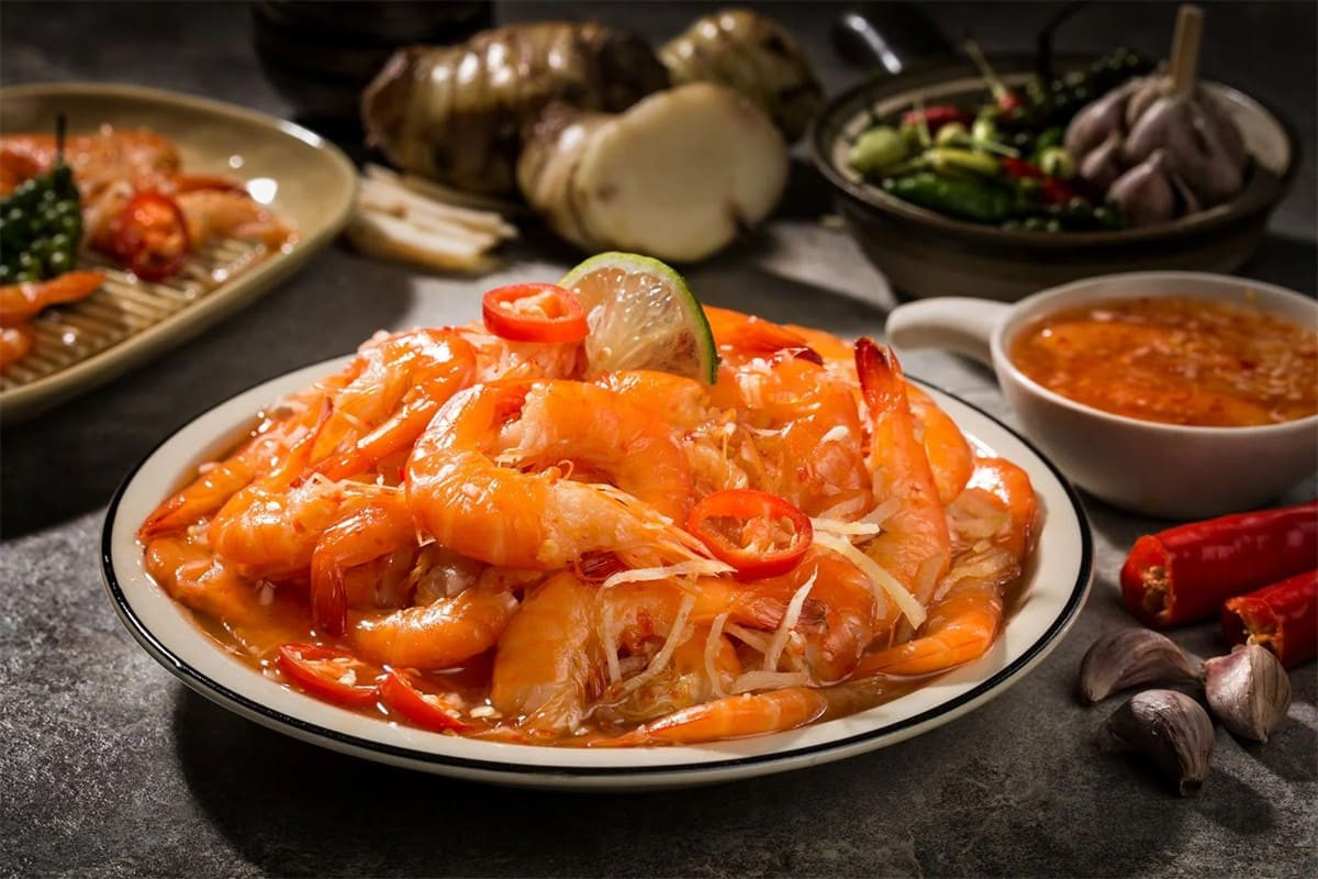Tôm chua Ba Bể