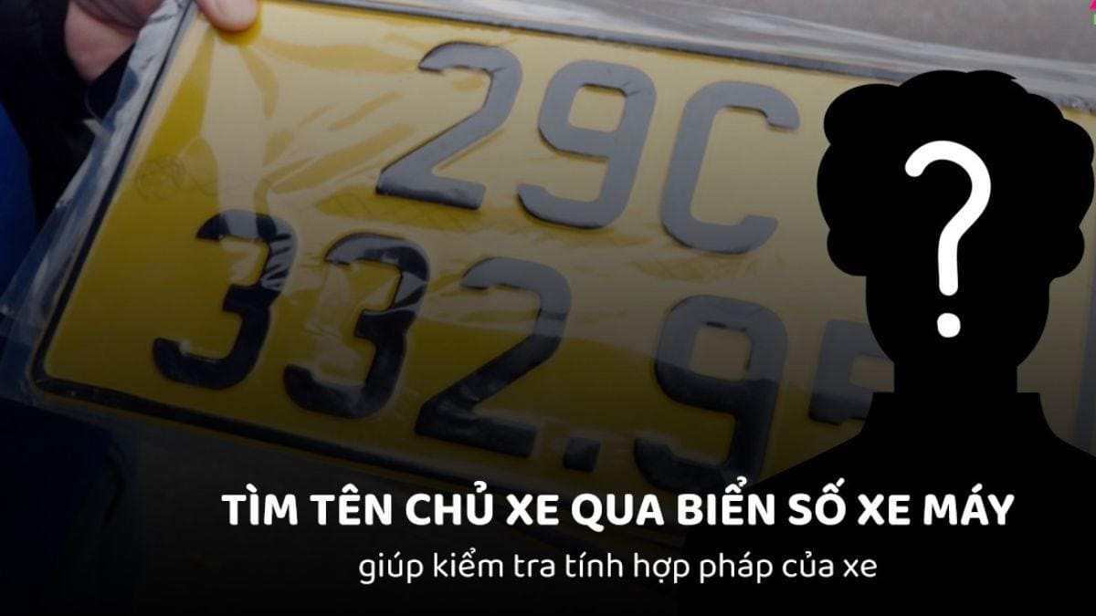 Tra cứu biển số xe ô tô