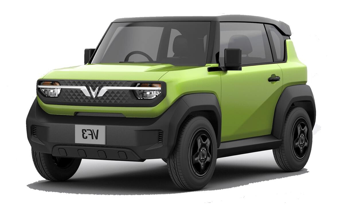 VF 3 mang kiểu dáng của dòng xe SUV đô thị cỡ nhỏ tiện ích