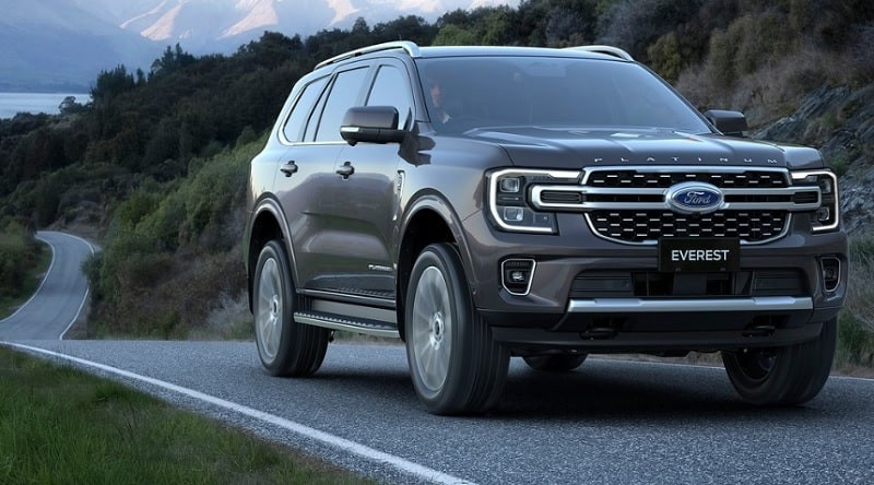 Xe Ford Everest vận hành