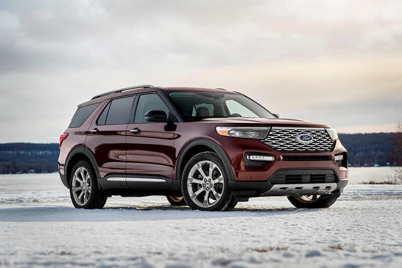 Xe Ford Explorer vận hành