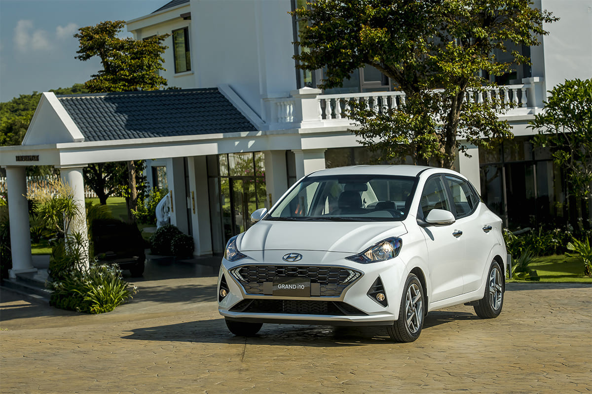 Xe Hyundai Grand i10 vận hành