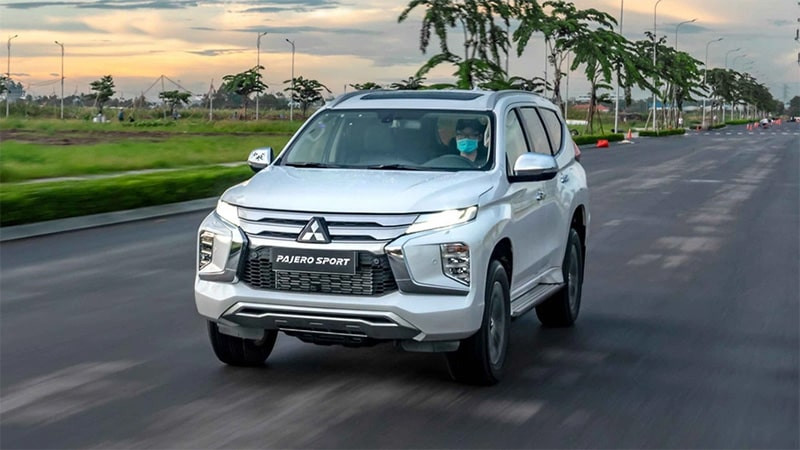 Xe Mitsubishi Pajero Sport vận hành