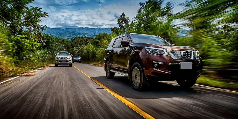 Xe Nissan Terra vận hành