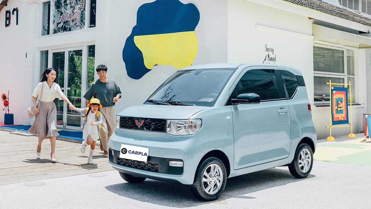 Xe Wuling Mini EV có thiết kế nhỏ gọn, tinh giản